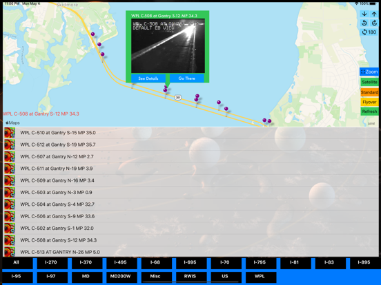 Screenshot #6 pour Traffic Cameras Maryland Pro