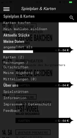 Game screenshot Burgtheater-App hack