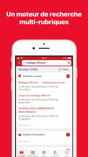 Le Moniteur des pharmacies.fr screenshot 2