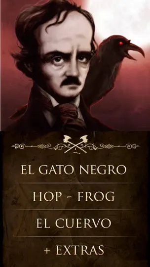 Captura de pantalla de IPoe Vol. 2 - Edgar Allan Poe en iPhone 5