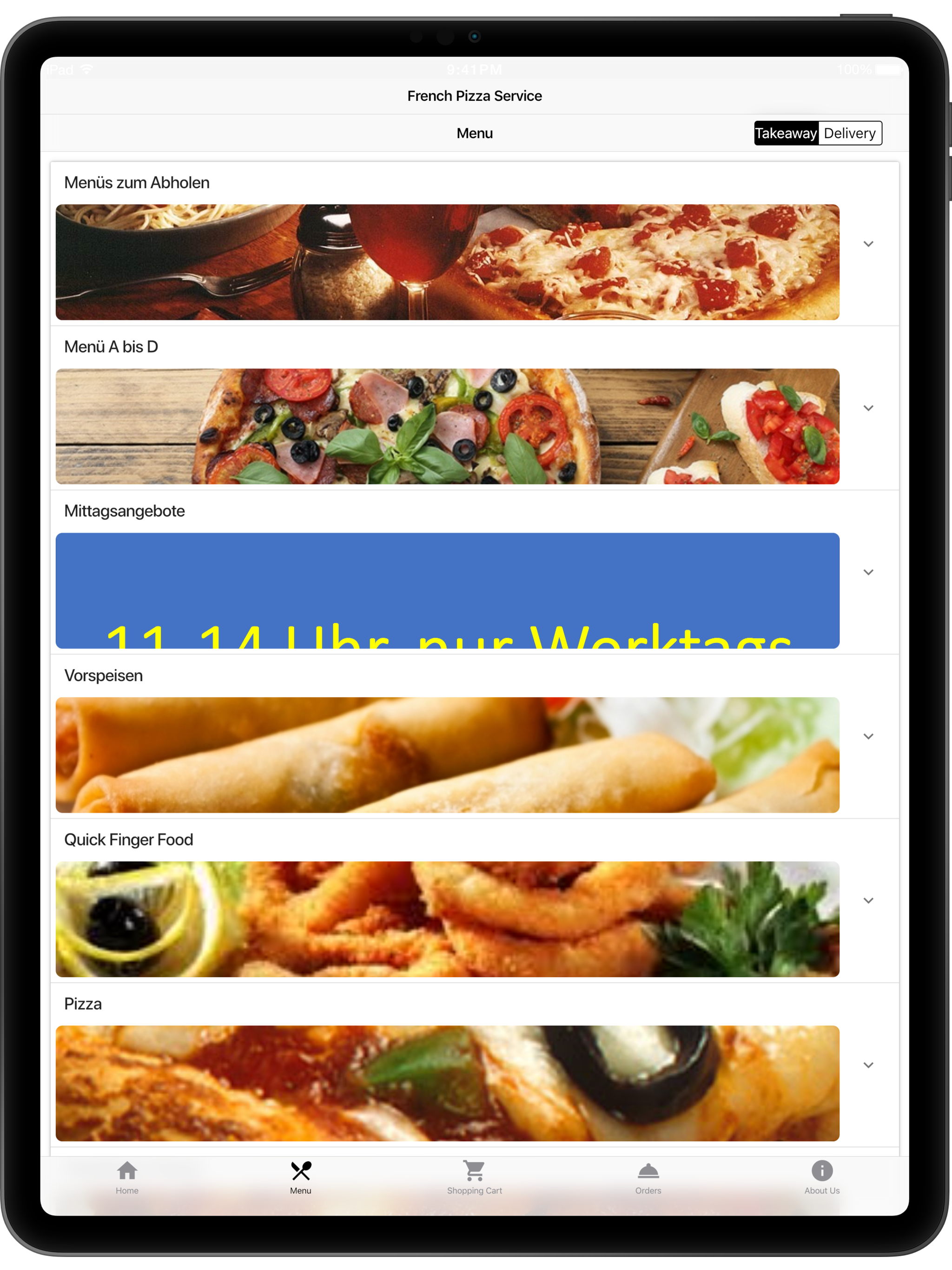 French Pizza Service screenshot 5