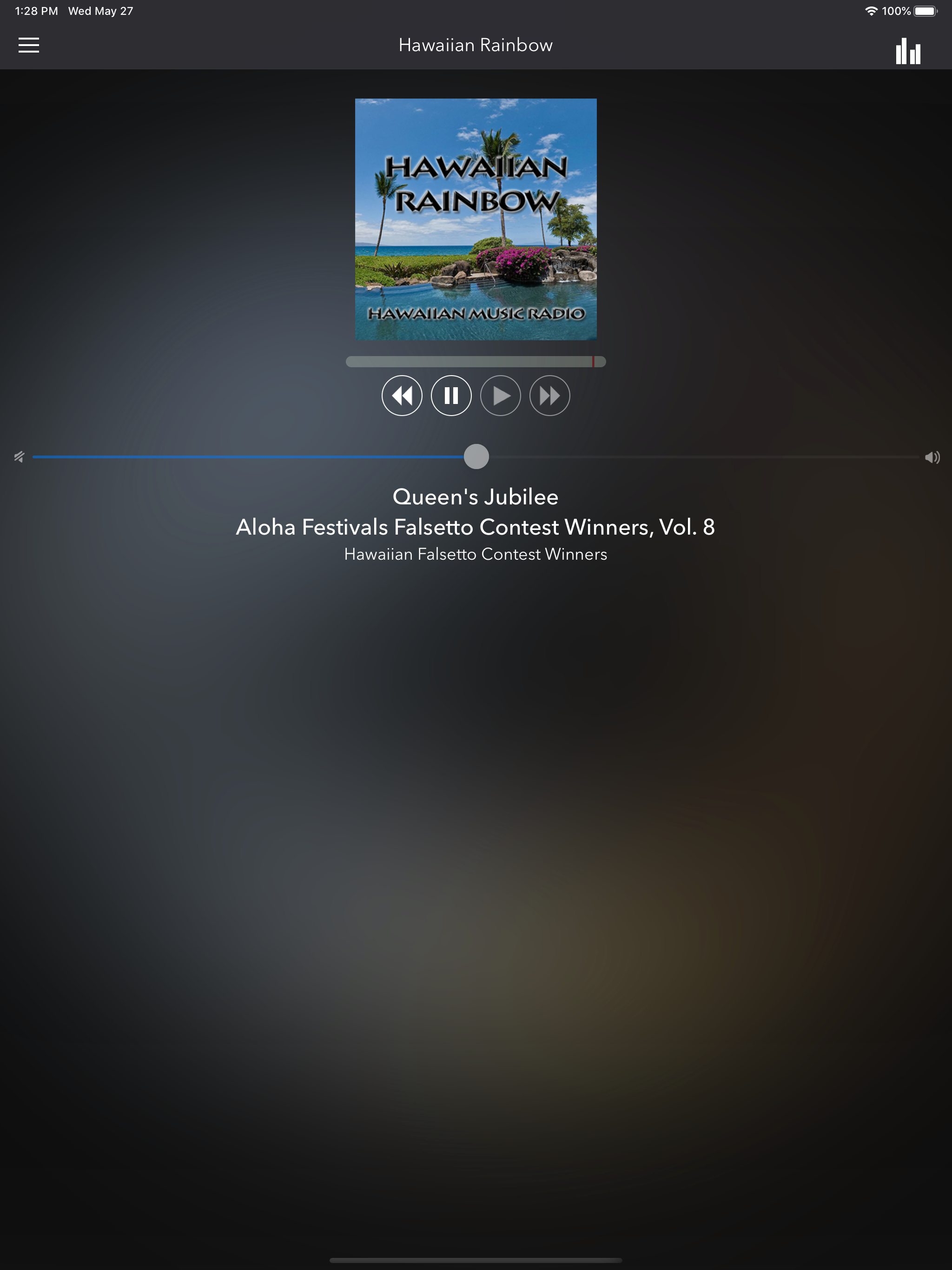 NEW Hawaiian Rainbow Radio