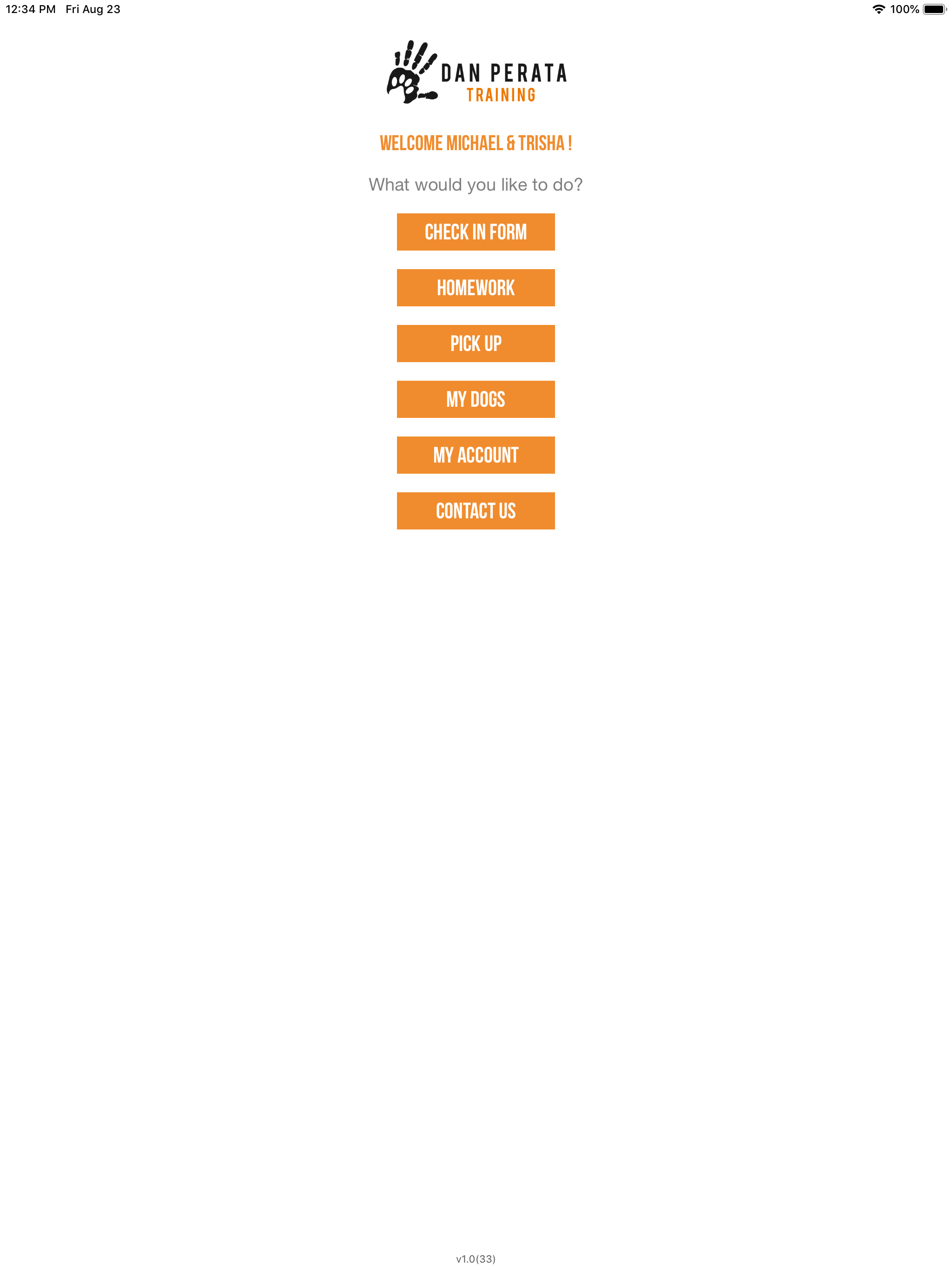 Dan Perata Training screenshot 5