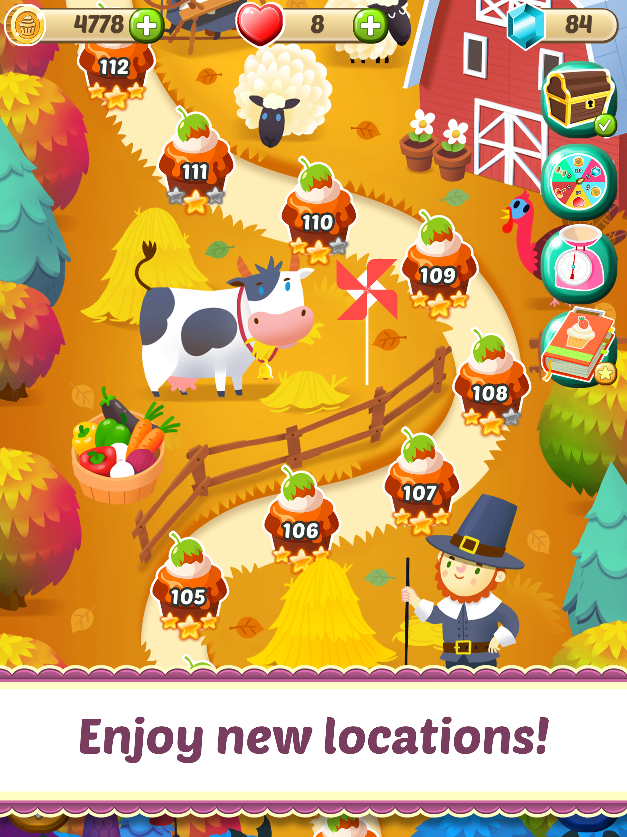 Mahjong Cupcake Bakery Puzzle