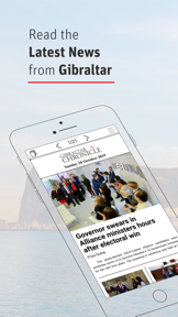 Gibraltar Chronicle Newspaper screenshot