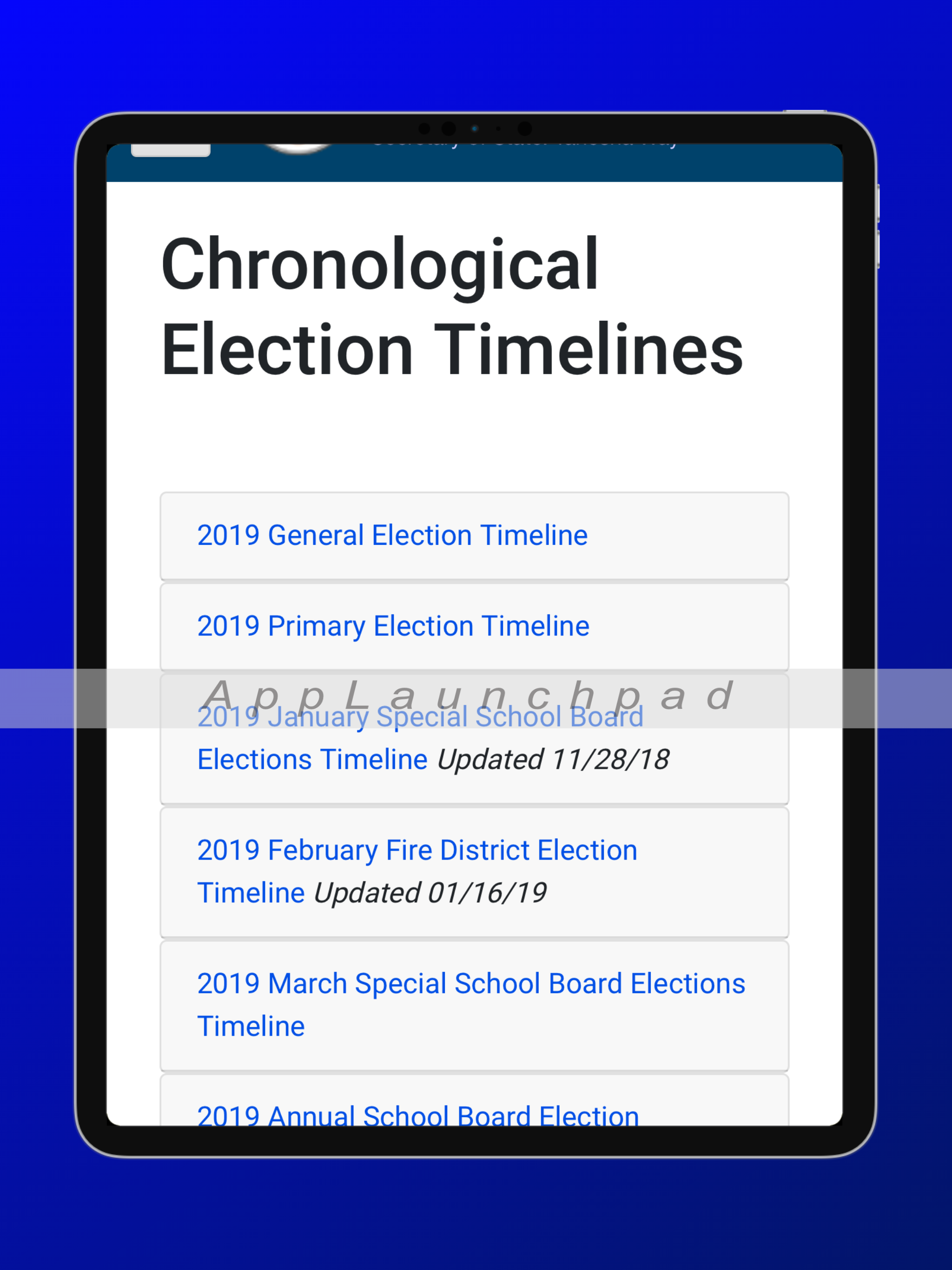 NJ Elections