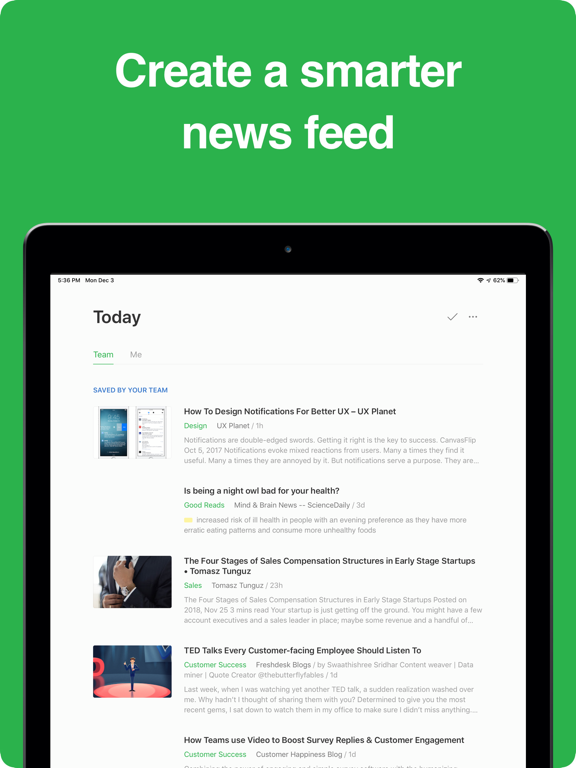 Feedly - Smart News Readerのおすすめ画像2