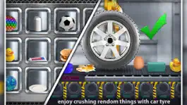 Game screenshot Crushing Things With Car Tyre apk