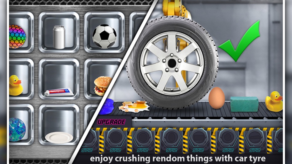 #2. Crushing Things With Car Tyre (iOS) 由: Shanze Shafique