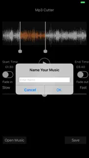 music cutter - speed changer iPhone Captures Décran 2