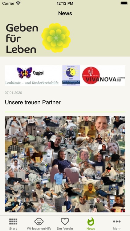 Geben für Leben Leukämiehilfe screenshot-3