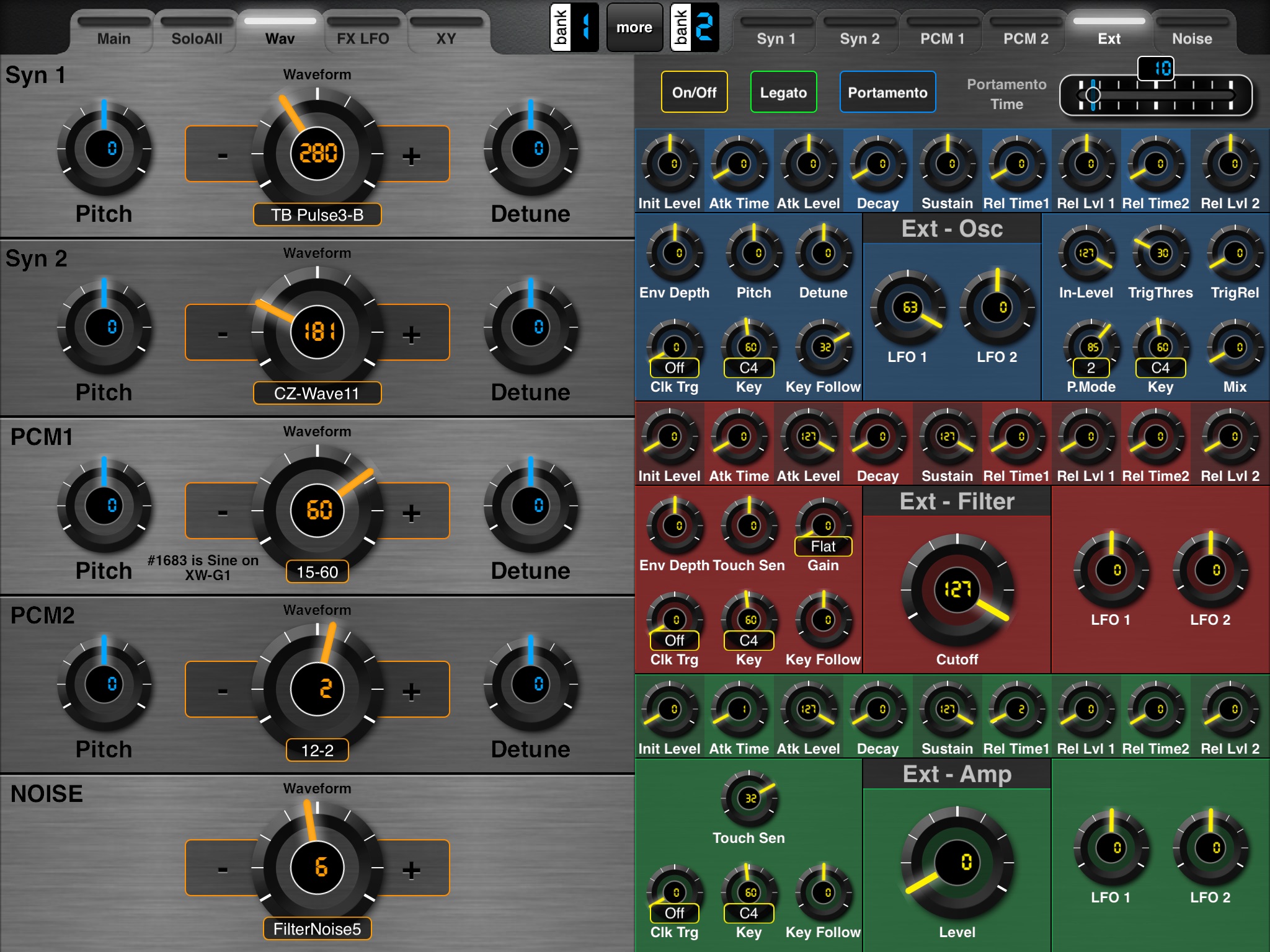 MIDI Designer XW screenshot 4