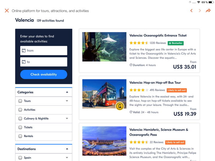 Valencia Travel Guide .