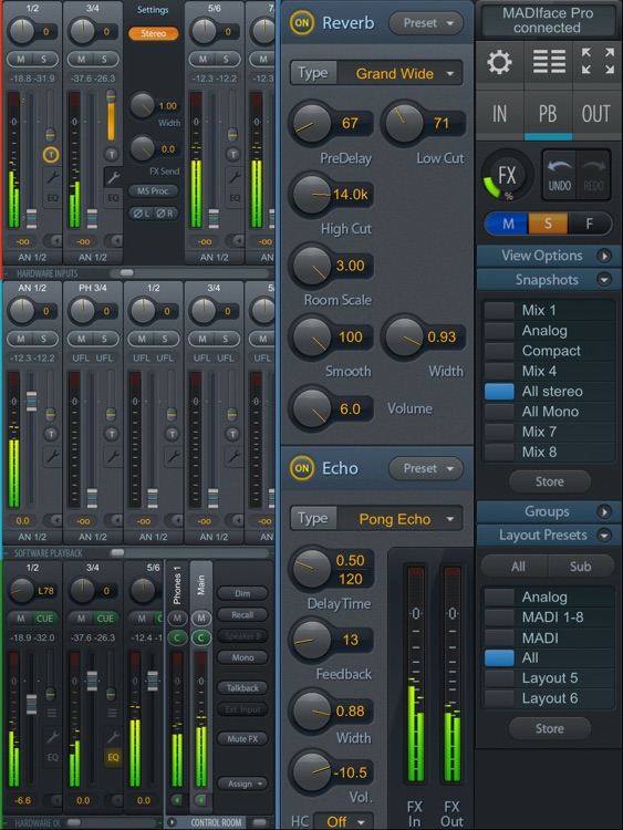 TotalMix Remote for iPad screenshot-3