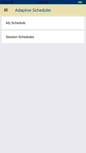 Adaptive Scheduler screenshot 1
