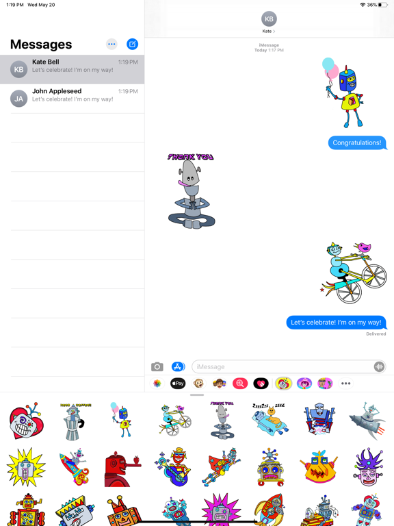 Screenshot #5 pour Robots by Lynnda Rakos