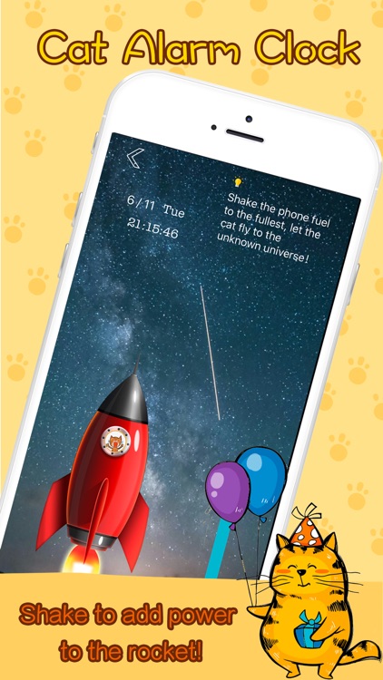 Wake up Alarm clock:CatClock screenshot-3