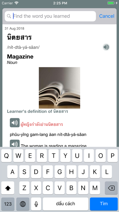 Word of the Day - Thai screenshot 4
