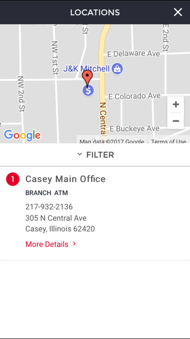 Screenshot #3 pour Casey State Bank Mobile