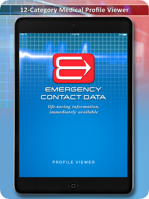 Emergency Contact Data screenshot