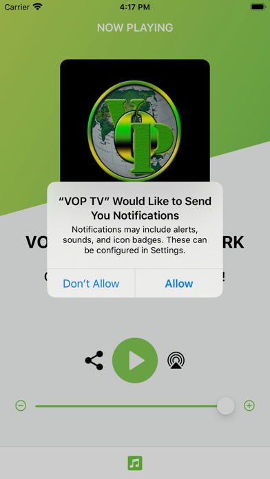 Screenshot #1 pour VOP TV Global Network