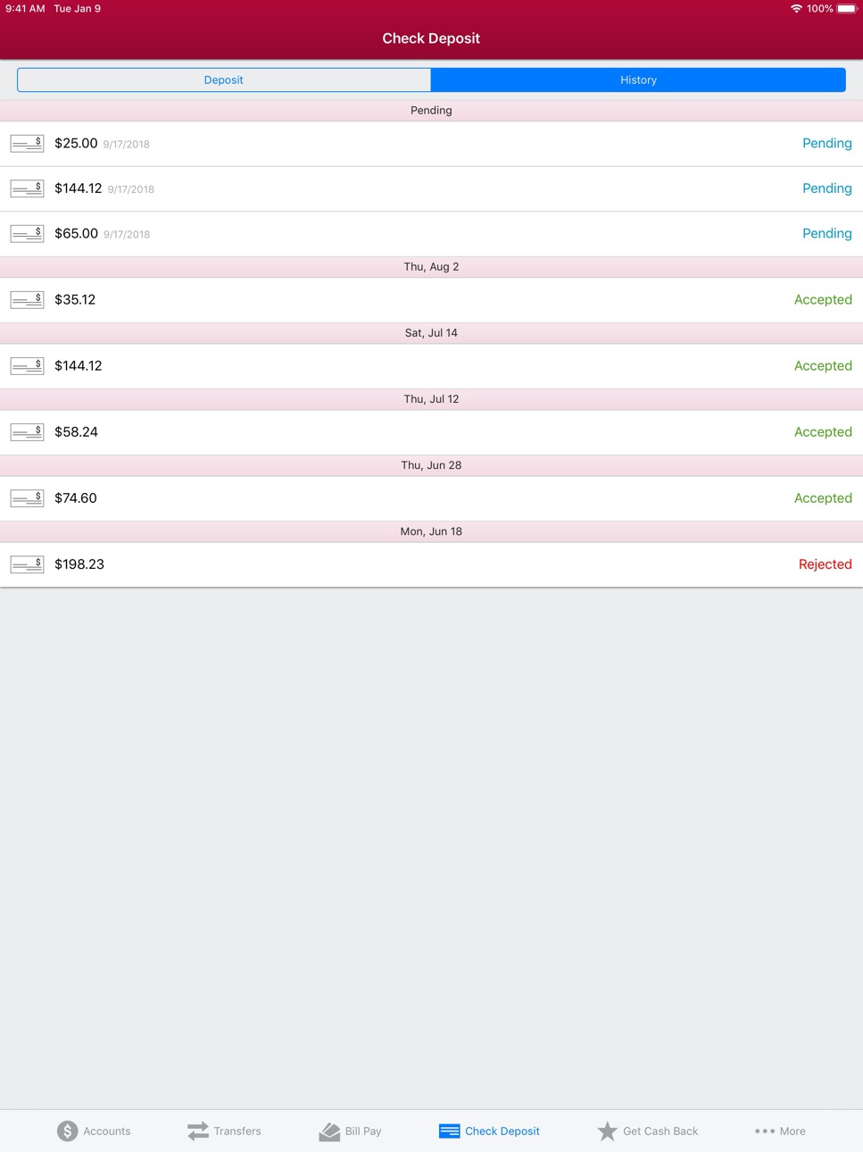 iPad screenshot