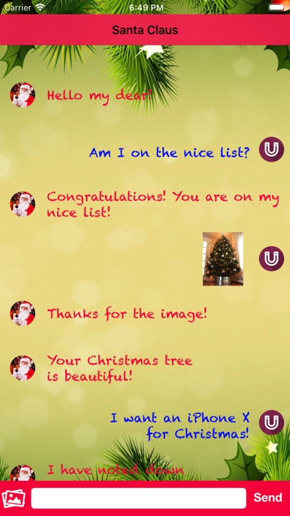 Santa Live Video Call Chat screenshot-3