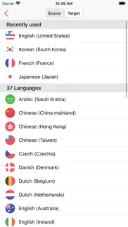 itranslator widget 2 iphone screenshot 3