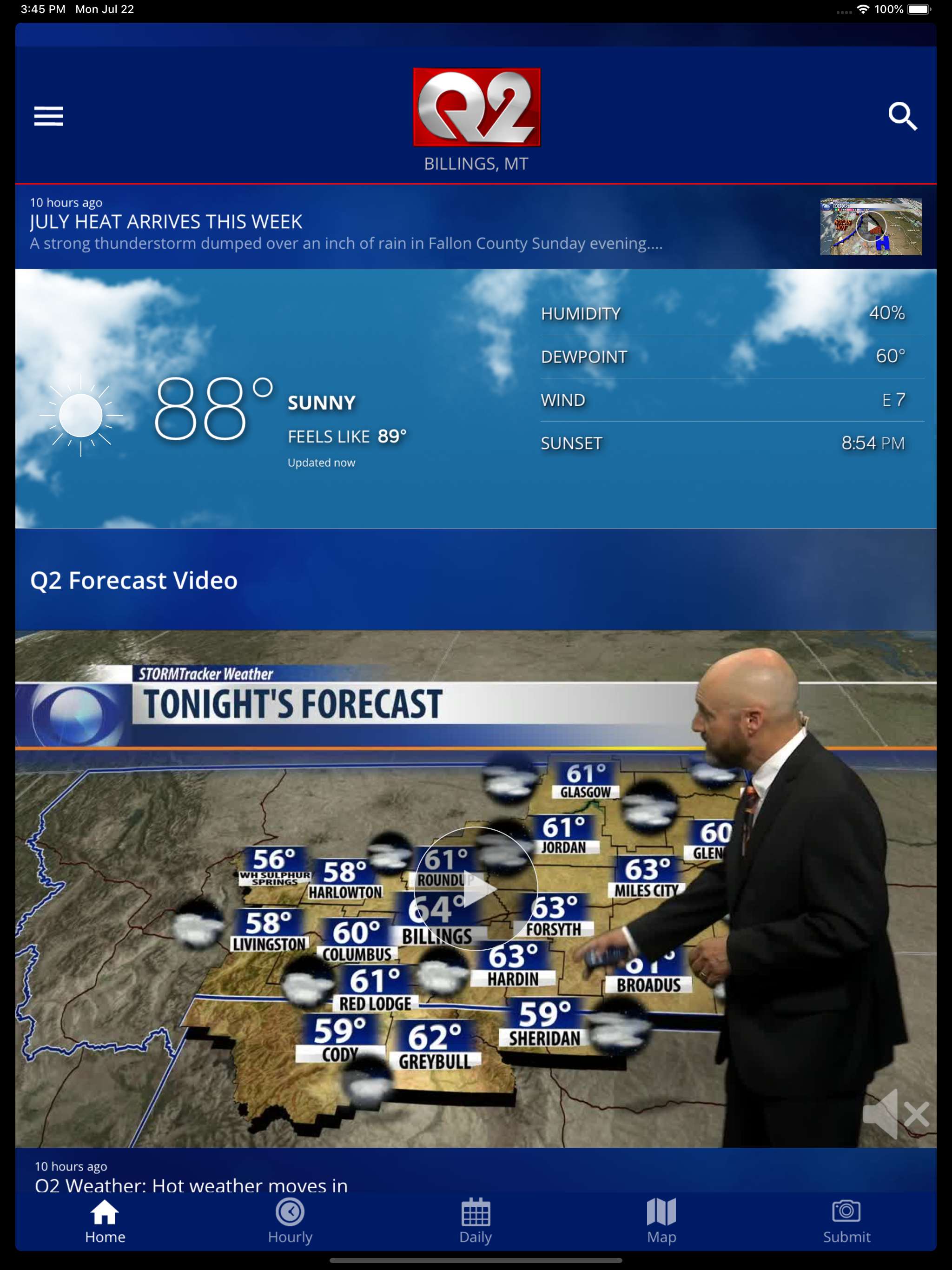 Q2 STORMTracker Weather App