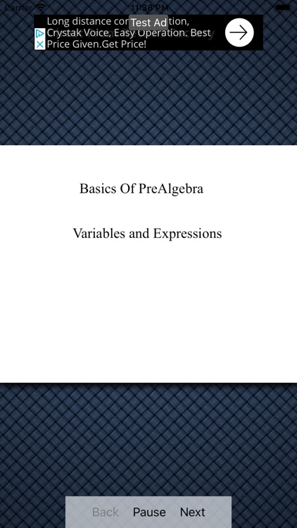Basics Of PreAlgebra
