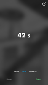 This App is a Light Meter screenshot