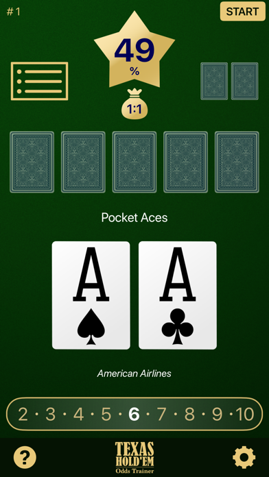 Texas Hold'em Odds Trainer screenshot 3