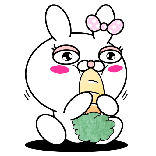 Blusher rabbit icon