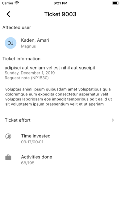 Screenshot #3 pour MAINT Service Desk