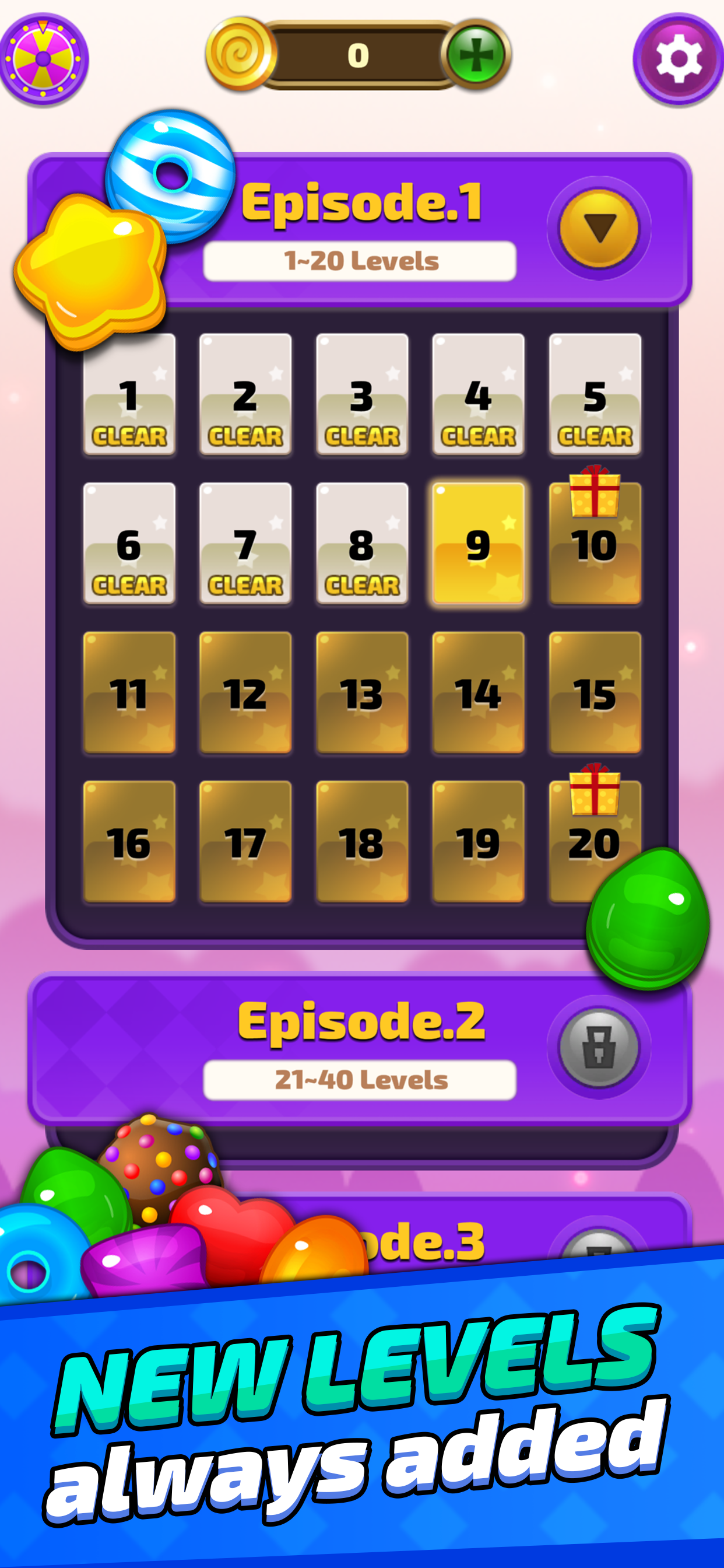Sugar Land-Sweet Match3 Puzzle