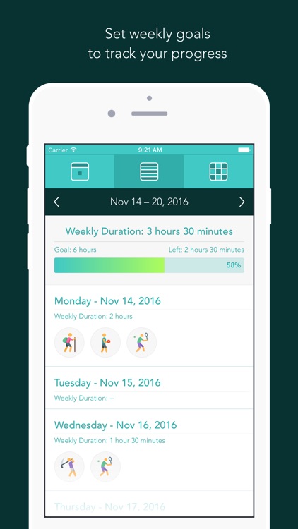 iWorkout - Workout Tracker