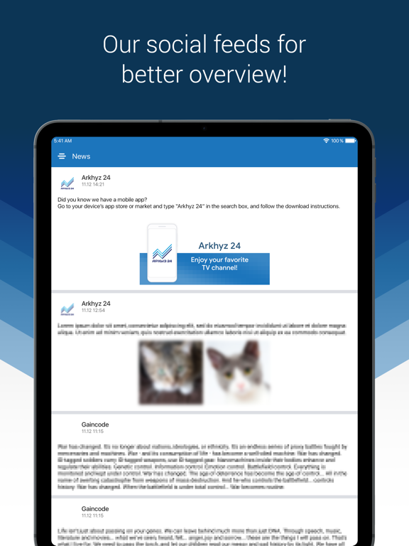 Arkhyz 24 iPad screenshot 5 - Photo & Video app