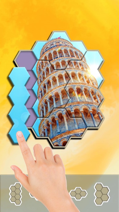 Screenshot #2 pour Jigsaw Hexa Block