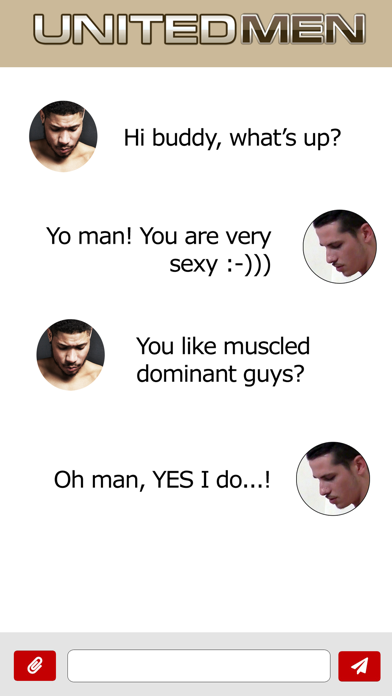 UnitedMen - Gay Chat Screenshot