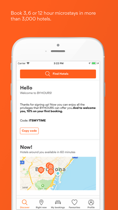 How to cancel & delete BYHOURS: Hotel Microstays from iphone & ipad 1