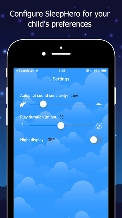 SleepHero: Baby Sleep App Screenshot