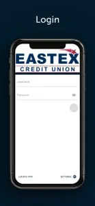 Eastex Credit Union screenshot #1 for iPhone