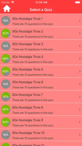 1980s Nostalgia Trivia screenshot 2