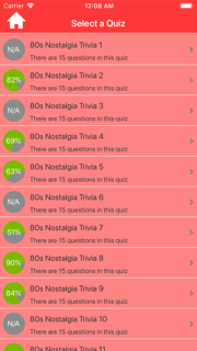 1980s Nostalgia Trivia screenshot 2