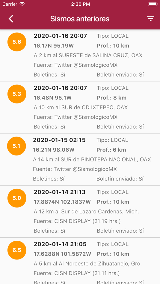 #4. TSUNAMI MX (iOS) By: Diseno, Desarrollo y Produccion en Tecnologias, S.A. de C.V.