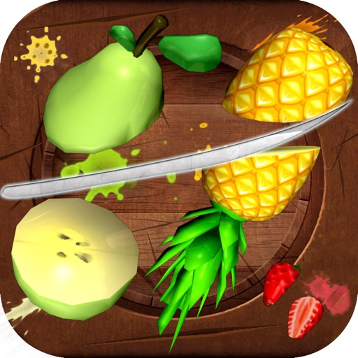 Fruit Slice Hero - Ninja Games Icon