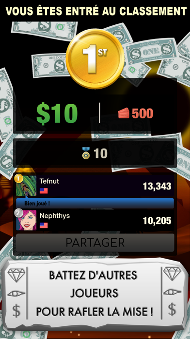 Screenshot #2 pour Solitaire Pyramide Or Royal