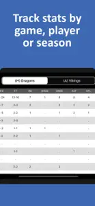 Water Polo Scorebook + Stats screenshot #4 for iPhone