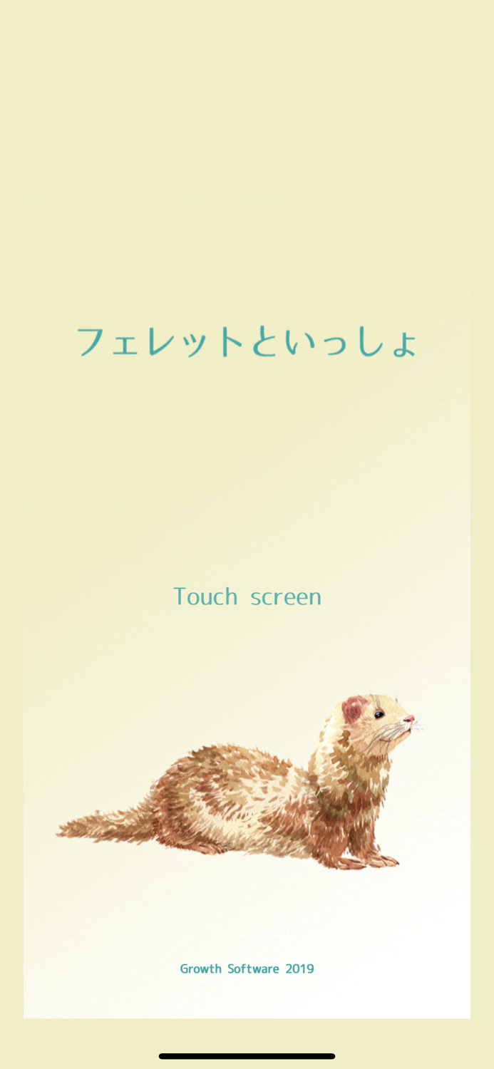 フェレットといっしょ