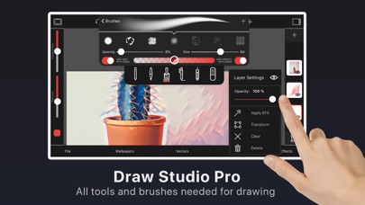 Screenshot #2 pour Draw Studio Pro - Paint, Edit